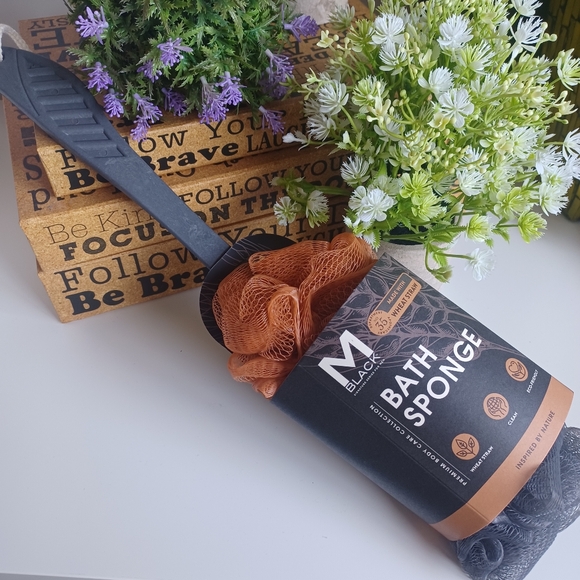 M.Black Signature Series for Men Bath Sponge - Picture 2 of 5